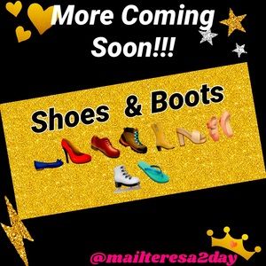 SHOES!!! Many more coming soon!!!